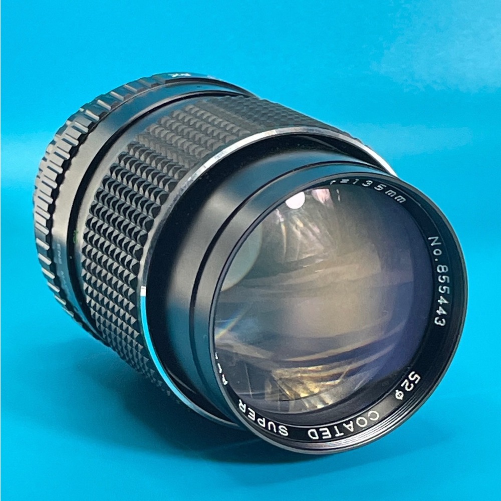 Albinar Super Coated Auto 135mm f/2.8 Lens for Pentax K PK Mount Vintage Prime